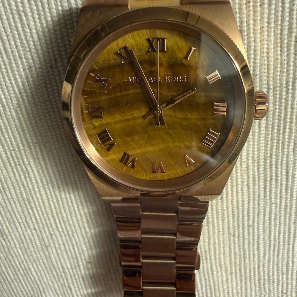 Michael Kors Rose Gold Watch